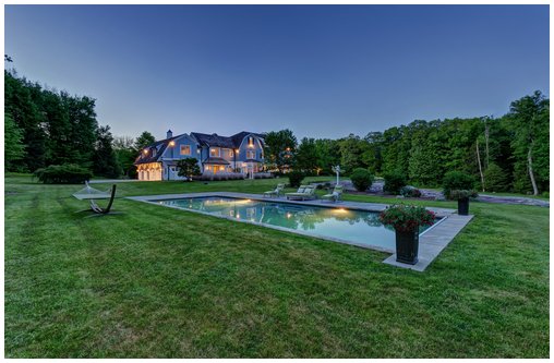Architectural photography showcasing luxury Connecticut homes